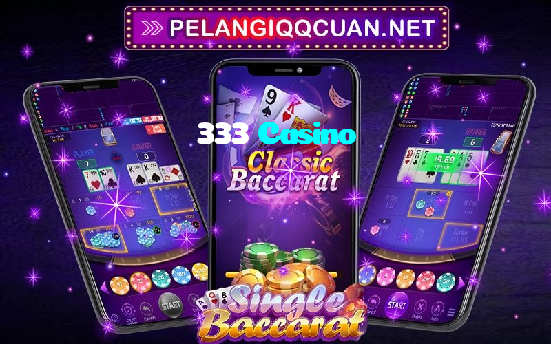 available types of 333 Casino bet including pre-match live express and system bets